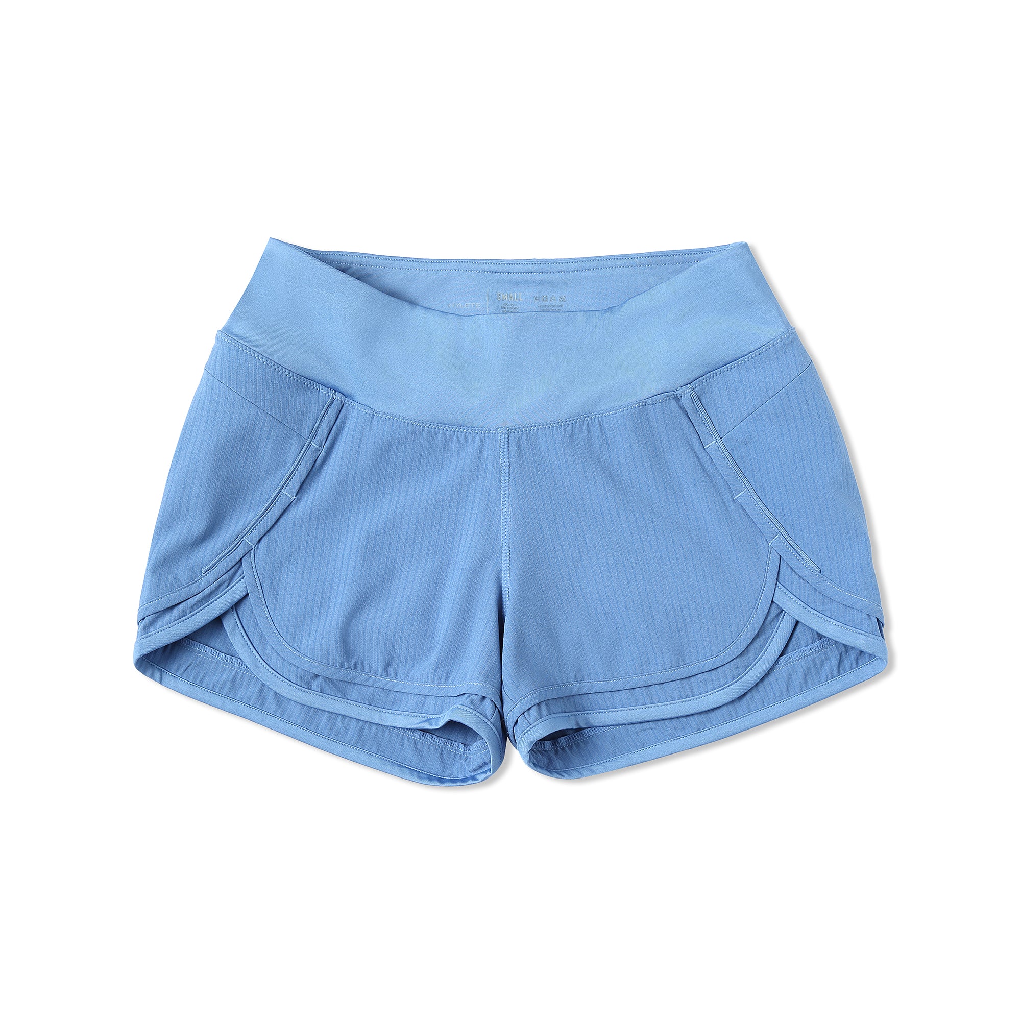 Iris Lined Short Dusty Blue